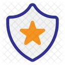 Badge Police Security Icon