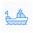 Police boat  Icon