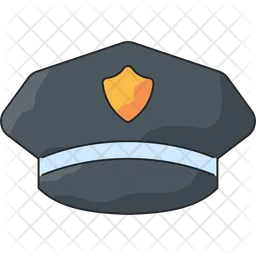 Police Cap  Icon