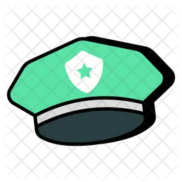 Police Cap  Icon