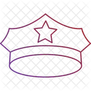 Police Cap Law Enforcement Security Force Icon
