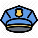 Police Cap Law Icon