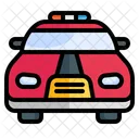 Police Car Security Emergency Icon