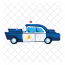 Police Car Cop Car Patrolling Car Icon