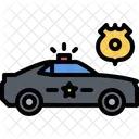 Machine Badge Police Icon