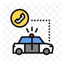 Police Car Color Icon