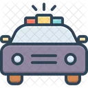 Police Car Police Flashers Icon