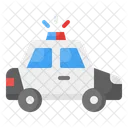 Police Security Car Icon