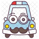 Police Car Transport Vehicle Icon