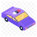 Car Police Car Patrolling Car Icon