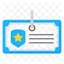Police Card  Icon
