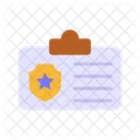 Police Card Icon