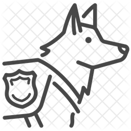 Police Dog Icon