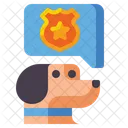 Police Dog  Icon