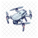 Law Enforcement Drone Surveillance Drone Security Icon