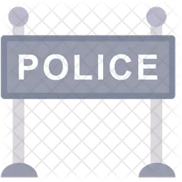 Police Fence  Icon