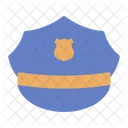 Police Hat Hat Headware Icon