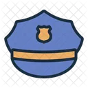 Police Hat Hat Headware Icon