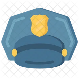 Police hat  Icon