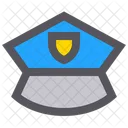 Police Hat Hat Police Cap Icon