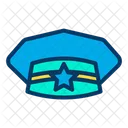 Hat Cap Police Icon