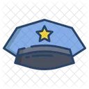 Police Hat Cop Cap Hat Icon