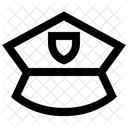 Police Hat Hat Police Cap Icon