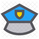 Police Hat Hat Police Cap Icon