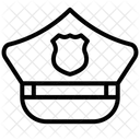Justice Police Hat Hat Icon