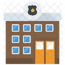 Police Station Government Icon