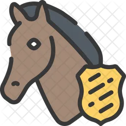 Police horse  Icon