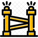 Police Line Cordon Icon