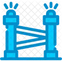 Police Line Cordon Icon