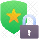 Police Shield Star Icon