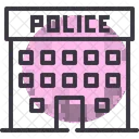Police Building Headquarters Icon