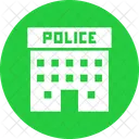 Police Building Headquarters Icon
