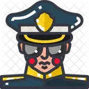 Police Man Cop Icon