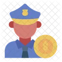 Police Policeman Bribe Icon