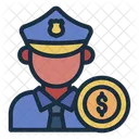 Police Policeman Bribe Icon