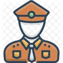 Police Man Policeman Icon