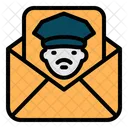 Police Mail  Icon