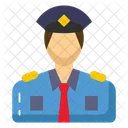 Police Man Officer Law Enforcement Icon