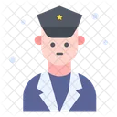Police Man Military Police Icon