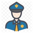 Police Man Police Avatar Policeman Icon