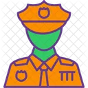 Police Man Cop Man Icon