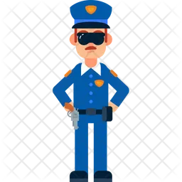 Police Man  Icon