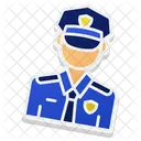 Police Man Police Policeman Icon
