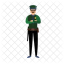 Police Men Security Avatar Icon
