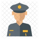 Policeman Court Officer State Officer Icon