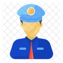 Police Officer Policeman Police Icône